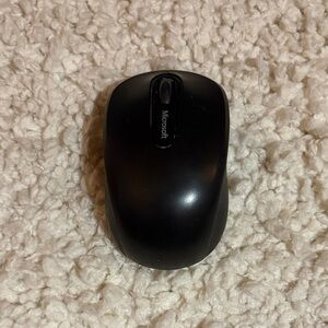 Microsoft Sleek Black Mouse